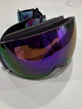 Smith Adult I/O Mag XL Size XL Ski Goggles Chromapop Extra Lens Purple NWT OTG